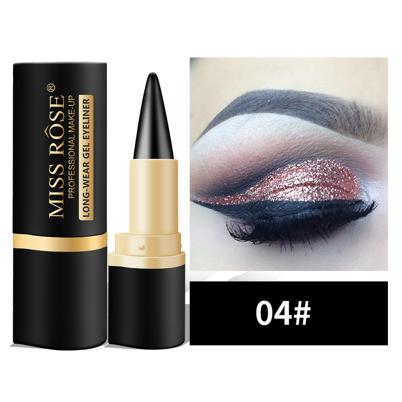 Eyeliner Eyeliner Matita Eyeliner Asciugatura Rapida Penna Eyeliner Ricco a Testa Singola_voghion.com