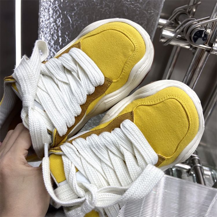 Wave Bread para mujer en primavera de 2024 Nueva moda, cómoda, de altura alta, zapatillas deportivas para parejas con suela gruesa_voghion.com