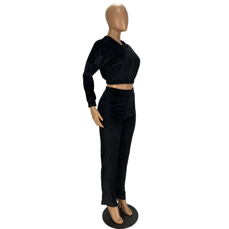 Tailleur pantalone dritto da donna in cashmere con cerniera_voghion.com