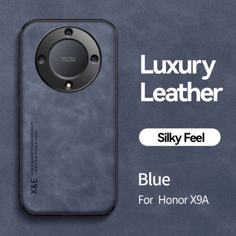 Custodia magnetica in pelle di pecora Magic Lite 4 5 X8A X9A X8 X9 Capa per Honor 90 80 70 60 50 Pro Cover per telefono in pelle opaca_voghion.com