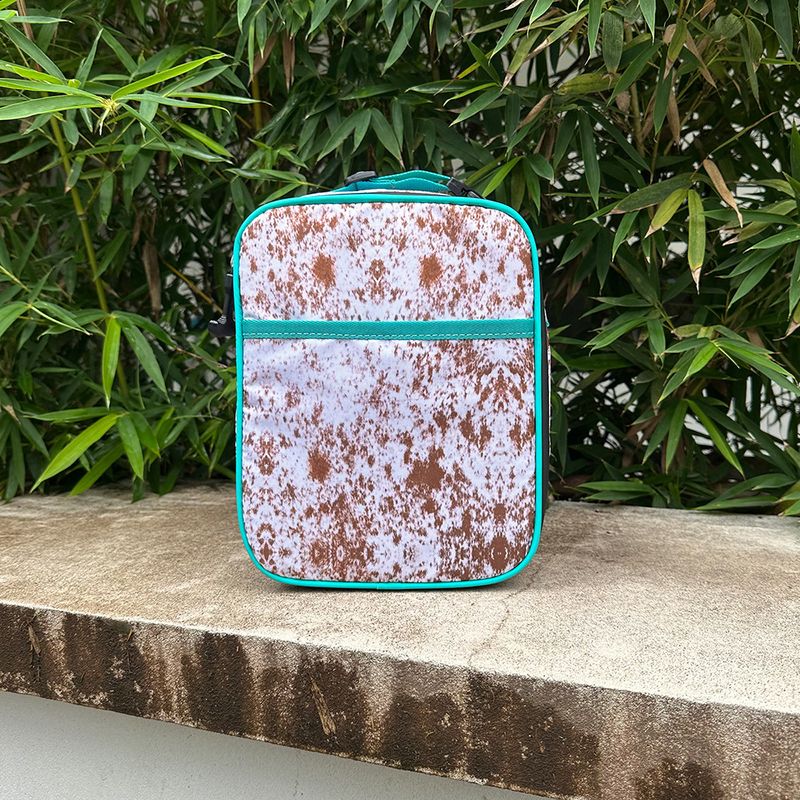 Neue tragbare Kühltasche mit Lunchpaket, grenzüberschreitende tragbare Isoliertasche, Leoparden-Milch-Muster, Lunchpaket, Picknick-Eisbeutel im Freien_voghion.com