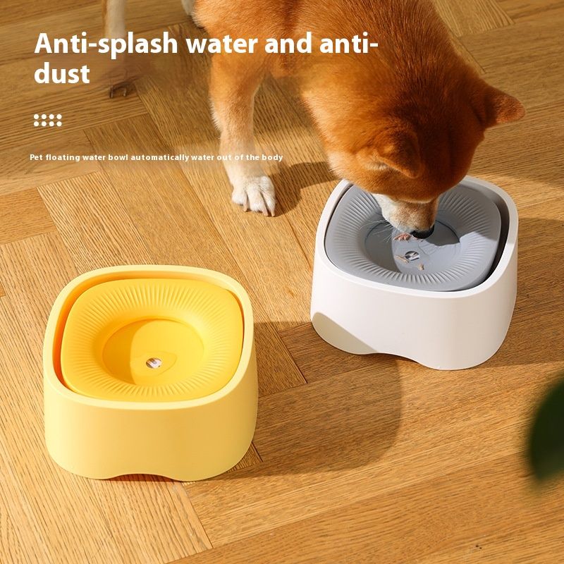 Nuovo distributore di acqua per cani e gatti con bocca non bagnata, per animali domestici, ciotola galleggiante_voghion.com