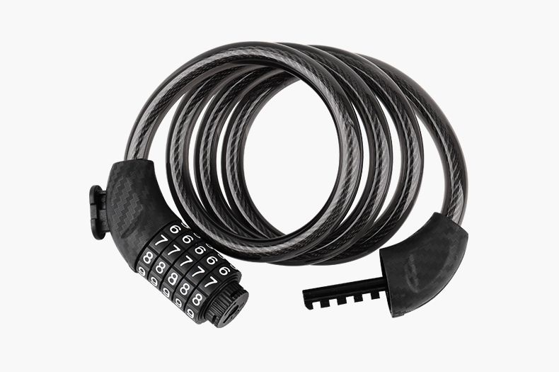 Lucchetto antifurto per bicicletta, moto, mountain bike elettrica, con password a cinque cifre, lucchetto portatile per auto_voghion.com