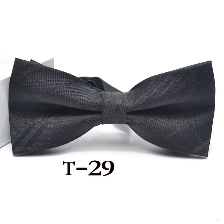 Men's Ties & Handkerchiefs business formal wear, jacquard bow tie, groom, best man, emcee, bow tie, ready stock wholesale available_voghion.com