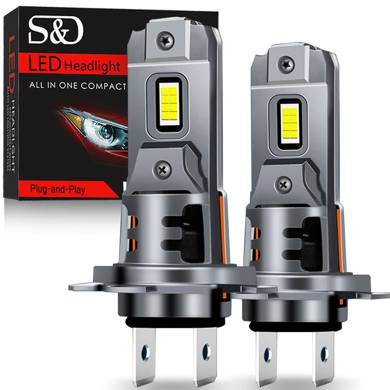 30000LM Mini LED Scheinwerfer Birne Drahtlose 250W CSP Für Auto Scheinwerfer Auto Diode Lampen H7 Turbo Led 12V 6500K_voghion.com