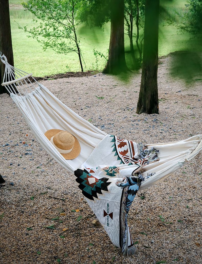 Hammock Outdoor Swing Summer Camping Anti-Tip Indoor Single Double Adult Dormitory Children's Hanging Chair_voghion.com