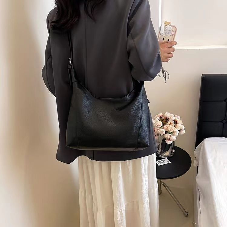 Borsa a tracolla multifunzionale da pendolare, casual, personalizzata, semplice, leggera._voghion.com