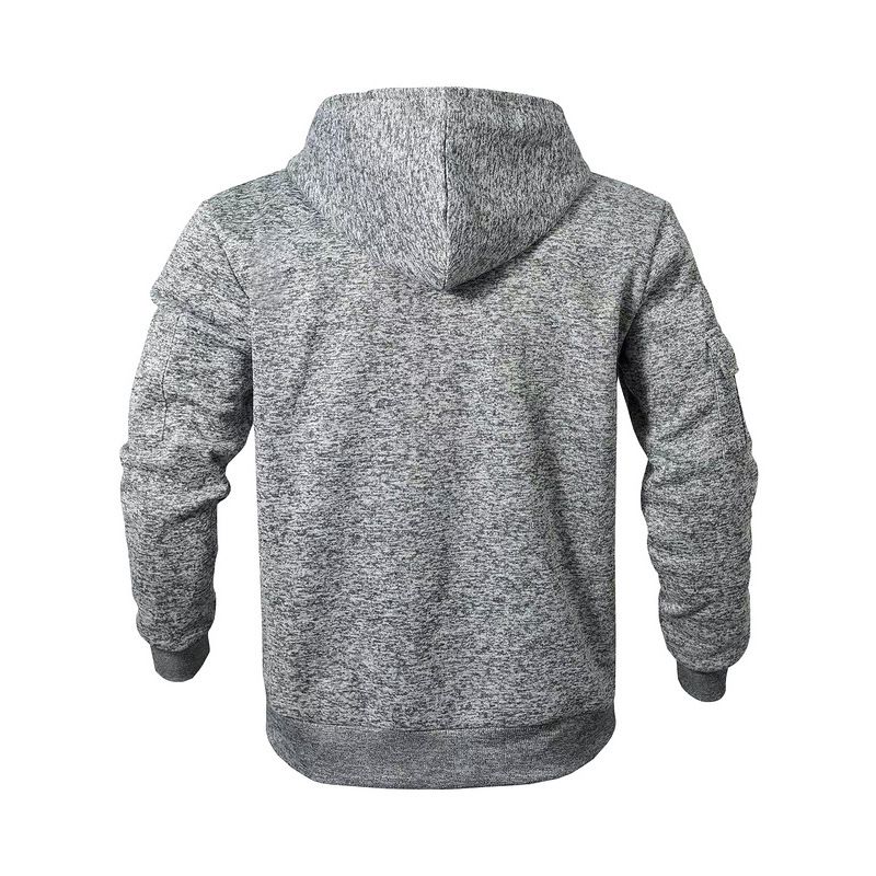Completo da uomo con felpa con cappuccio e pantaloni jogger foderati in pile – Leggero e comodo (taglie dalla S alla XXXL)_voghion.com