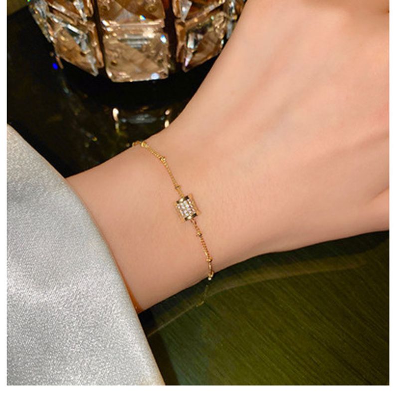 Koean Peal Weiblicher Instagram-Stil, Hochwertiges, kleines und beliebtes Armband aus Titanstahl, Paar-Handschlaufe,_voghion.com
