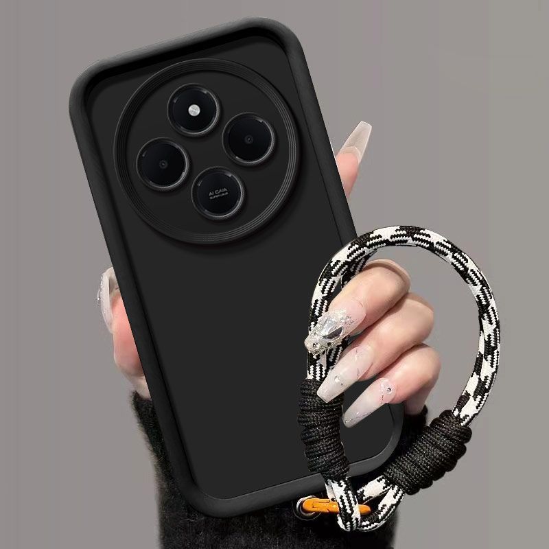 For Oppo Reno12 F 4G Case Oppo Reno12 F 5G Phone Case Reno 12F Reno 12 F 12F Hand Strap Cover Skin Feel Protection Shockproof_voghion.com