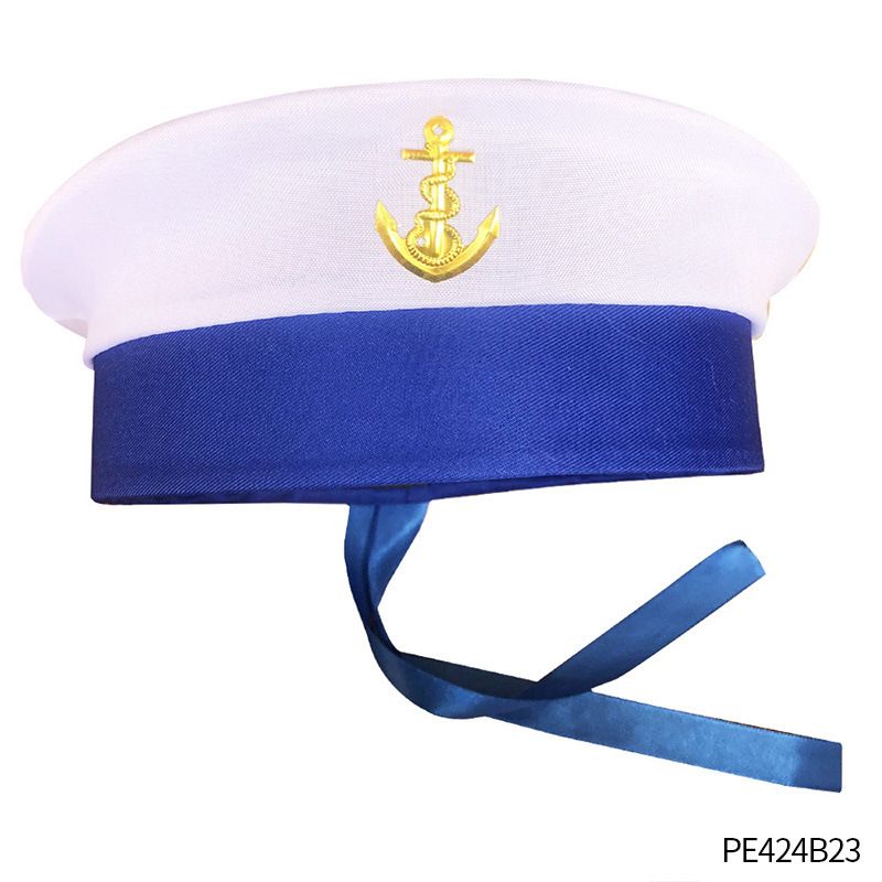 Cosplay Halloween party Cop Sailor Navy hat Men and women hats * Handcuffs_voghion.com