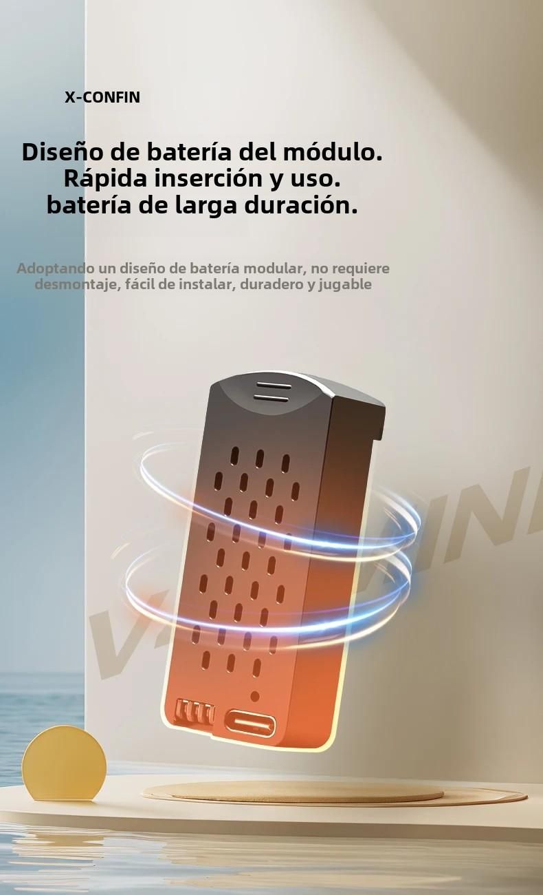 Mini drone FPV professionale con doppia telecamera 8K 5G WIFI GPS, quadricottero giocattolo con ostacolo su quattro lati_voghion.com