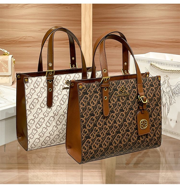 Borsa a tracolla grande capacità per donna nel 2024 inverno, nuova pelle morbida di alta qualità e alla moda per donna, tracolla atmosferica per mamma_voghion.com