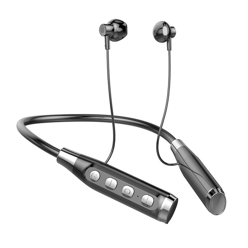 Draadloze oordopjes Surround Sound Effect Mega Bass Ergonomisch Bluetooth-compatibel 5.2 Sport-nekhangende oortelefoon voor Fiess_voghion.com