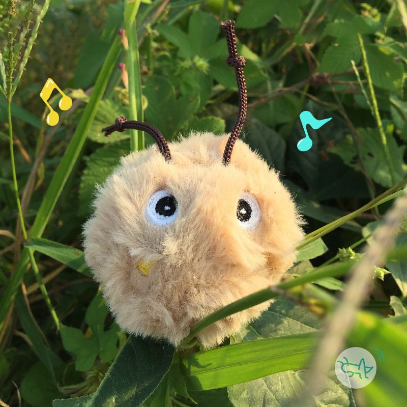 Pet calling plush sound cartoon animal teasing ball durable scratch bite resistant cat self pleasure relieving toy_voghion.com