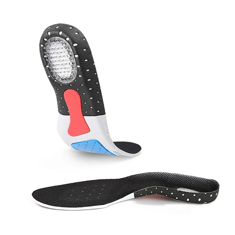 Arch Support Sport Insole Flat Feet Orthopedic Insoles Silica Gel Shock Absorption Cushion Pad For Men Women_voghion.com