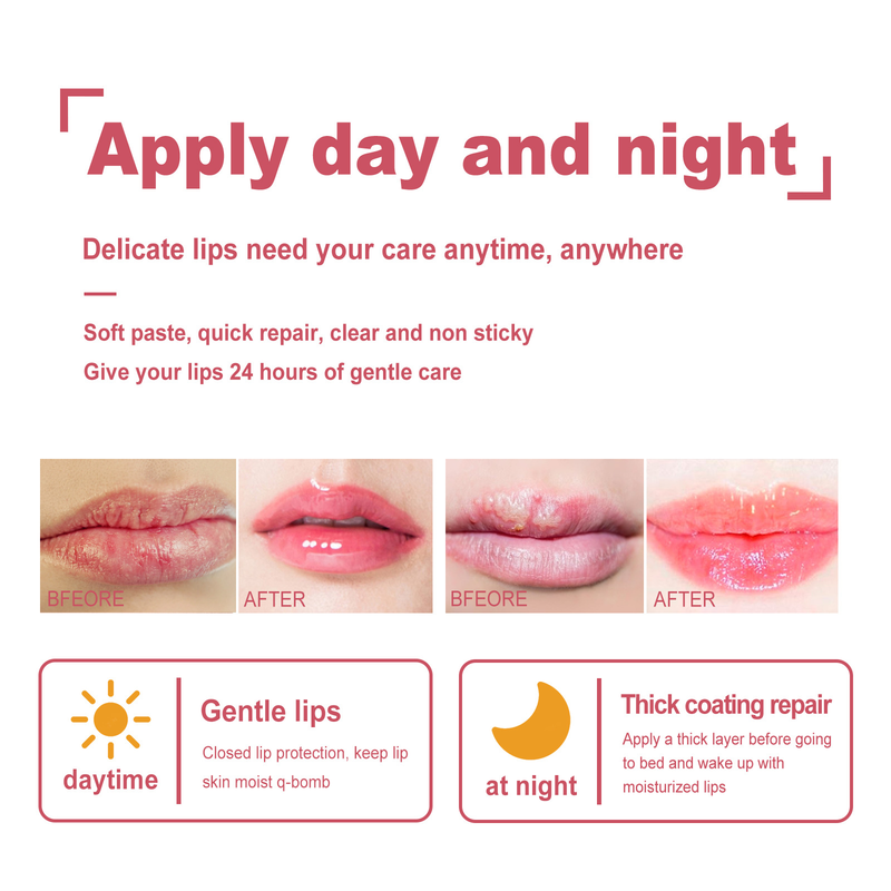 EELHOE for Diminishing Lines Repairing Rim Particles to Prevent Dry Cracks and Moisturize Lip Care Oil_voghion.com