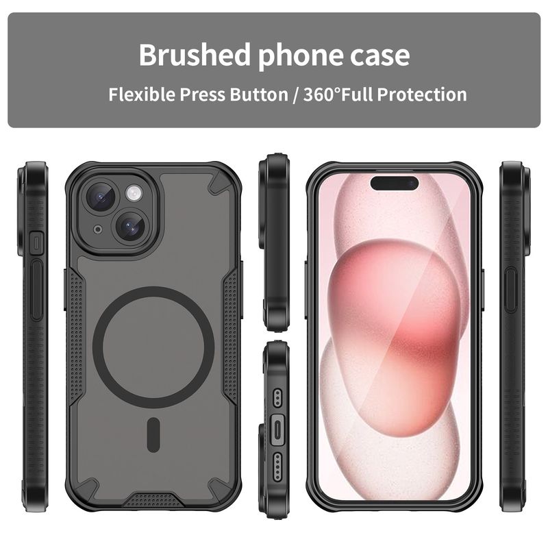 Die Handyhülle ist geeignet für die Schutzhülle aus PC + TPU für das iPhone 15 Pro Max/iPhone 15 Pro/15 Plus._voghion.com