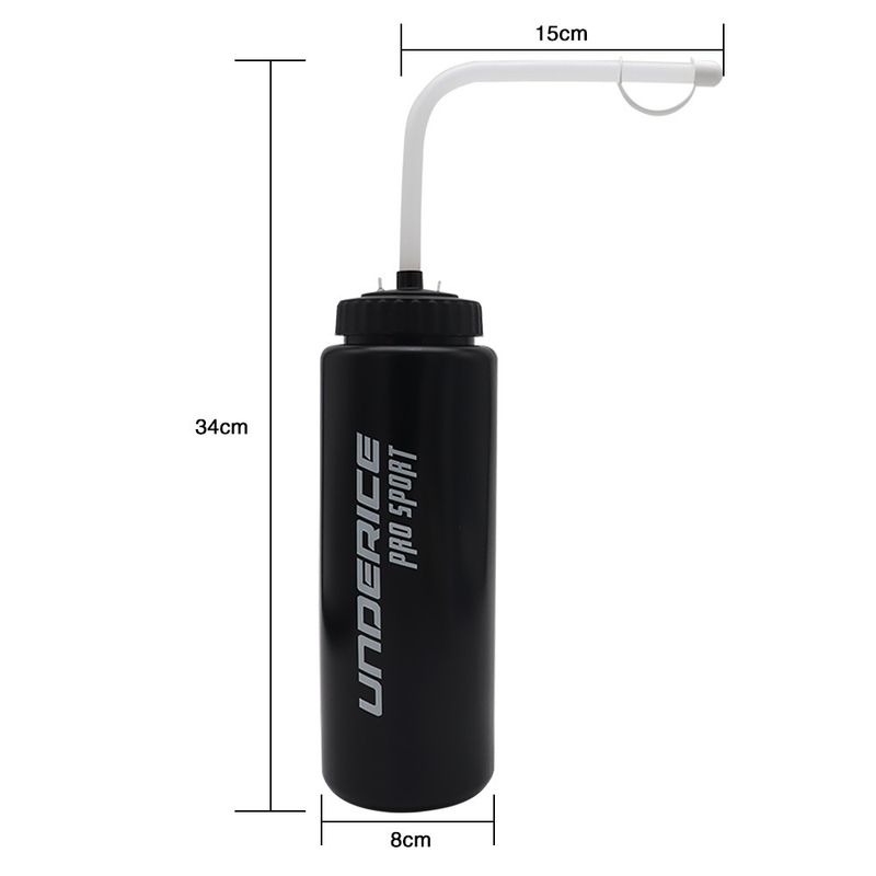 Umweltfreundliche PE Squeeze Ice Ball Sport mit langem Strohhalm Outdoor Radfahren Wasserflasche auslaufsicher_voghion.com