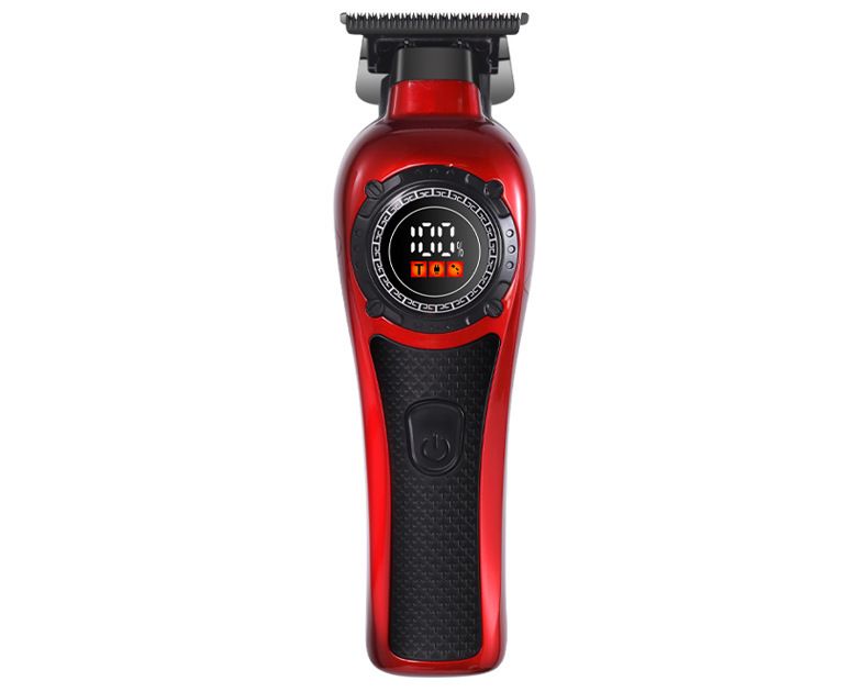 Professioneller kabelloser Haarschneider mit LCD-Display – wiederaufladbarer Haarschneider für Männer und Frauen, verstellbare Klinge, leiser Betrieb_voghion.com