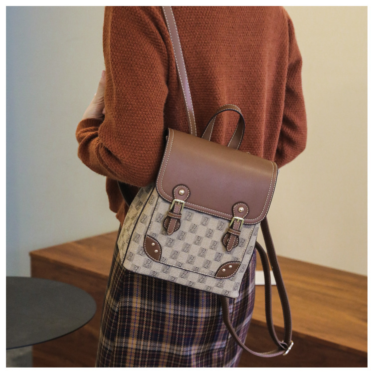 North Small Bag Women's 2024 New Mångsidig Mode Fritid Lätt reseryggsäck_voghion.com
