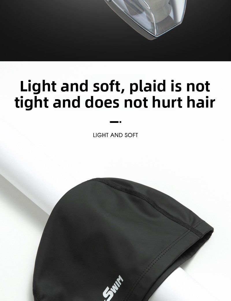 Men's Shark Skin Polyester Swimwear Swim Trunks Five-Point Shorts Quick-Dry Anti-Embarrassment Loose Fit Plus_voghion.com