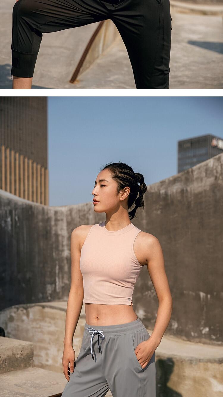 SUPERFLOWER Camiseta sin Mangas Deportiva para Gimnasio con Almohadillas para Sujetador para Mujer, Chaleco Sexy sin Mangas para Correr y Yoga, Fiess, Transpirable, de Secado rápido_voghion.com