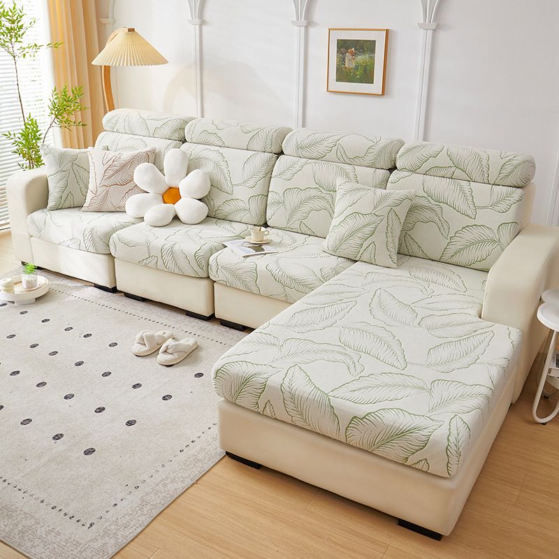 Copridivano Leaf New, copridivano universale all inclusive, copridivano elastico universale per quattro stagioni, copridivano antigraffio, copridivano protettivo_voghion.com