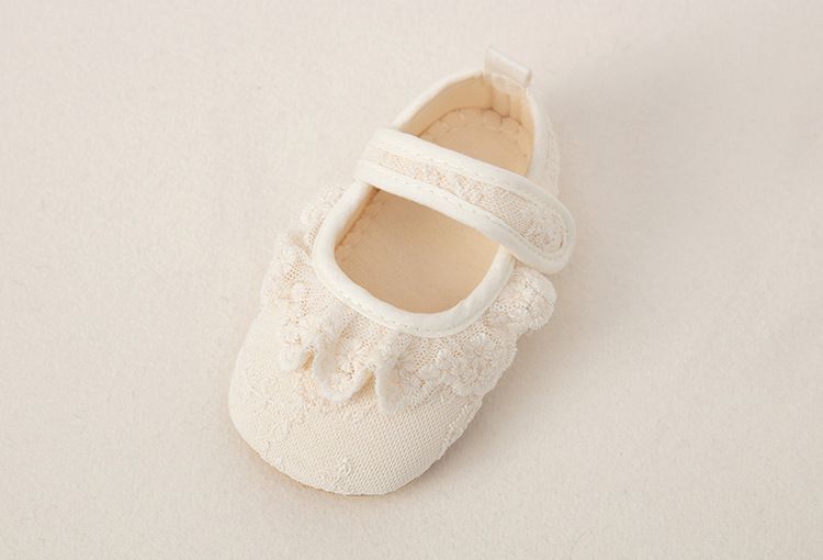 Chaussures de marche Zees, collection printemps bébé, style coréen, dentelle, semelle souple antidérapante, en stock et en gros._voghion.com