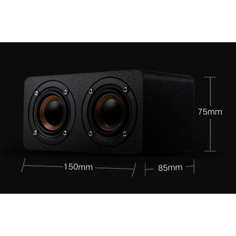 German Bluetooth Wireless Mini Speaker Small Card Slot Desktop Computer Store Exclusive Super Bass Subwoofer_voghion.com