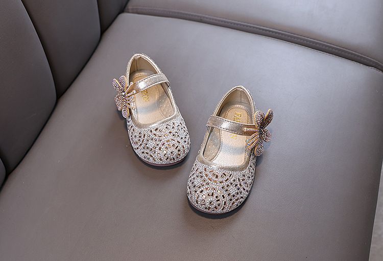 Neu Dame Baby Mädchen Mädchen Prinzessin Diamant Einzelnen Schuh Schuhe Dance_voghion.com