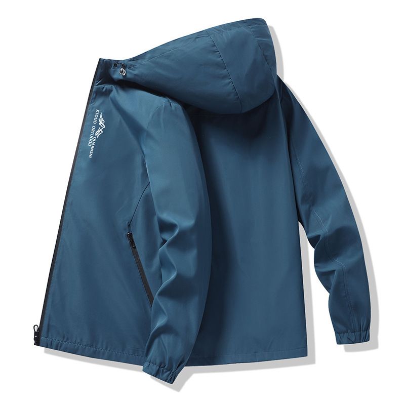 2024 Primavera e autunno Nuova moda giovanile per il tempo libero Tuta da alpinismo Giacca da uomo con cappuccio Mountain Peak all'aperto_voghion.com