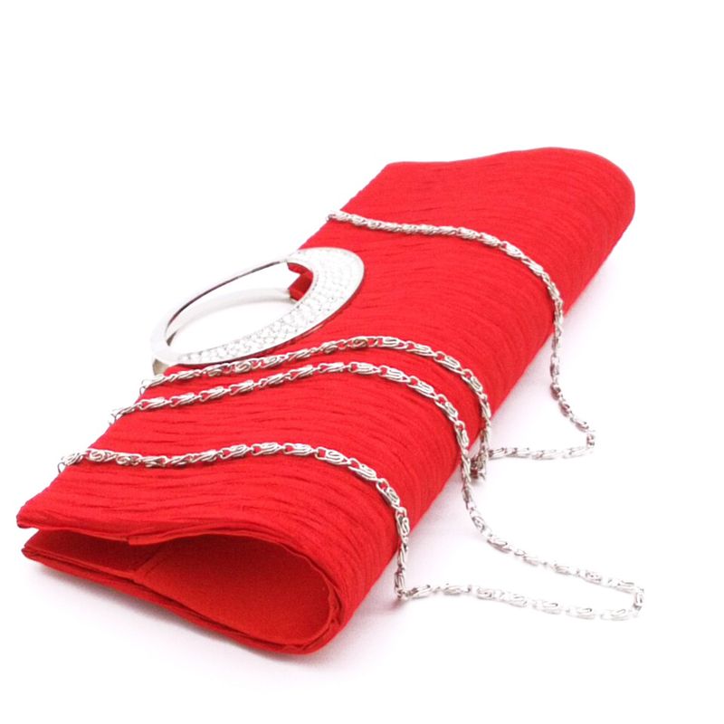 Set di gioielli da donna - Elegante collana con strass, orecchini e bracciale per feste serali, design geometrico, set di collana di lusso con luce rossa/nera/blu_voghion.com