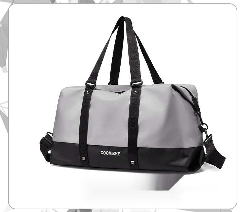 New Travel Storage Bag Luggage Storage Bag Oxford Cloth Handheld Large Capacity Dry Wet Separation Sports Fitness Bag_voghion.com