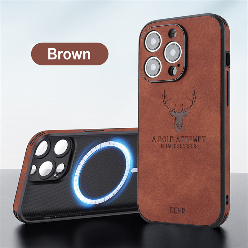 Per iPhone14 Custodia per telefono ultra sottile Silky Feel De Cortex per iPhone 14 13 12 11 Pro Max Texture Leath Protection_voghion.com