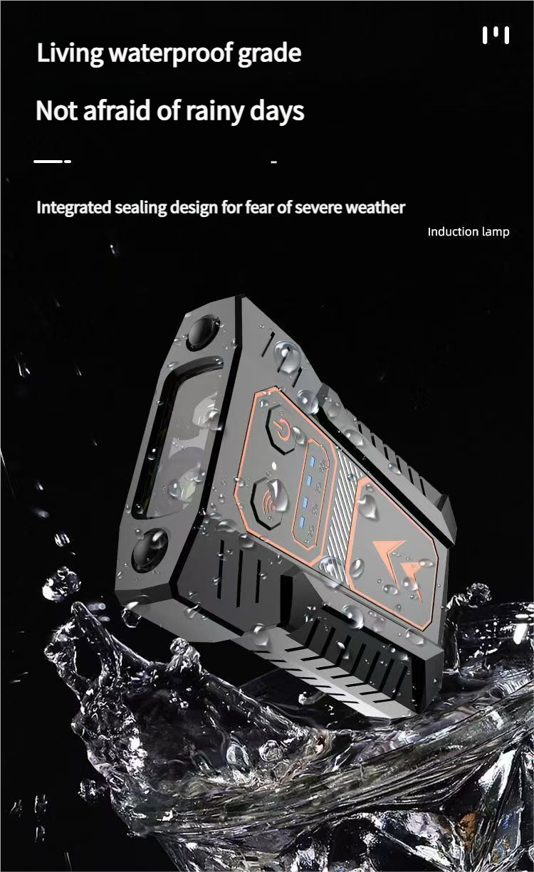 New Hand Wave Hat Clip Light For Fishing, Night Fishing Light, Ultra-light Waterproof Sensor Headlamp_voghion.com
