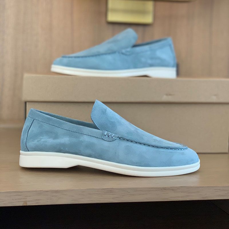 Damen 2023 Neue Leder Flache Unterseite Lazy Casual Vielseitige Le Fu Damen Britische Single Herrenschuhe_voghion.com