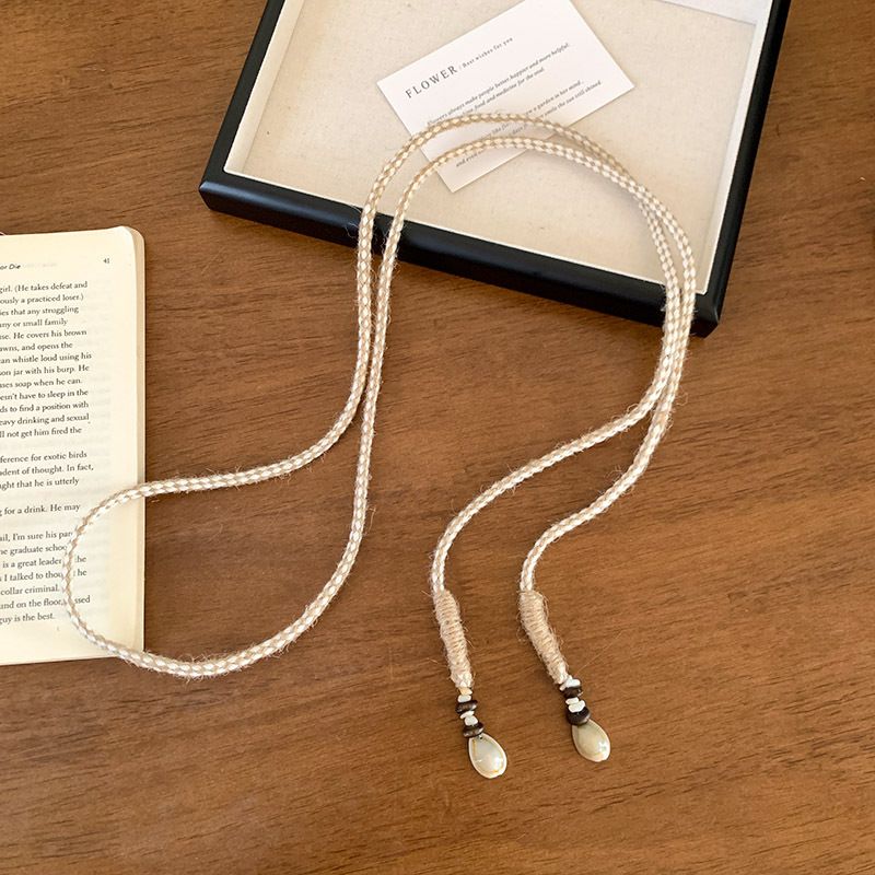 Bohemian Ethnic Style Woven Chain For Women 2025 New High-End Feel Quaste Taille Seil Gürtel Accessoire_voghion.com