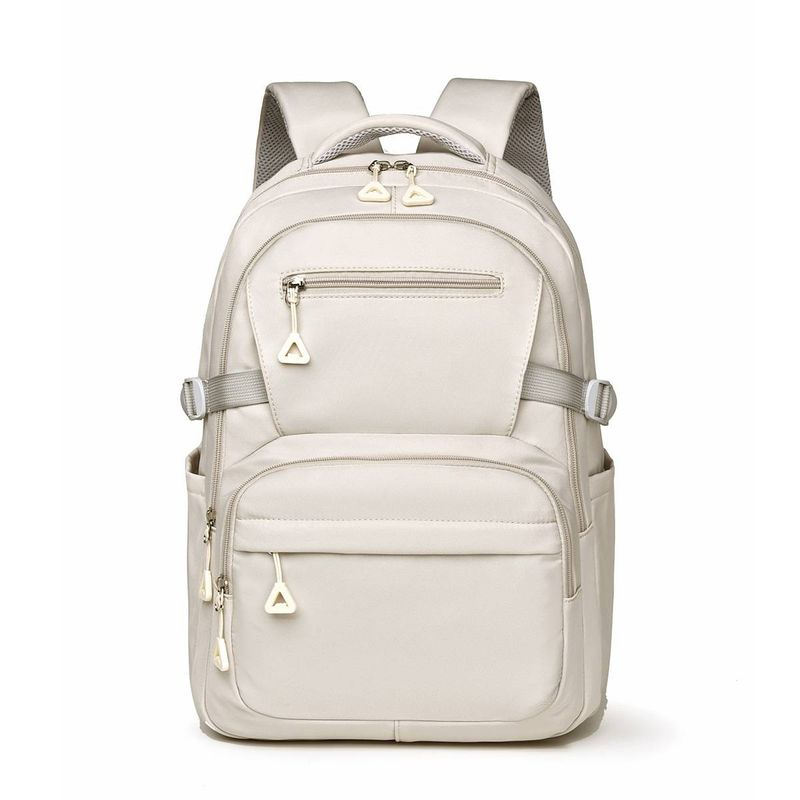Wasserabweisender Studentenrucksack mit mehreren Taschen, große Kapazität 14-Zoll-Laptoptasche aus Oxford-Stoff_voghion.com