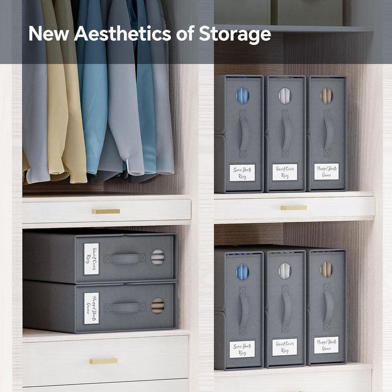 Sheet Storage Bag Foldable Wardrobe Storage Bag Storage Space Sheet Set Storage Bedding Storage Box_voghion.com