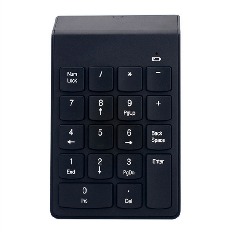 Teclado numérico inalámbrico para portátil, pequeño, con USB, con caja registradora y teclado financiero._voghion.com