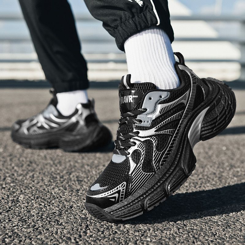 amortizare Pantofi de alergare Rebound Pantofi de sport pentru bărbați anti-alunecare, rezistenti la uzură, respirabili și confortabili Pantofi pentru bărbați_voghion.com