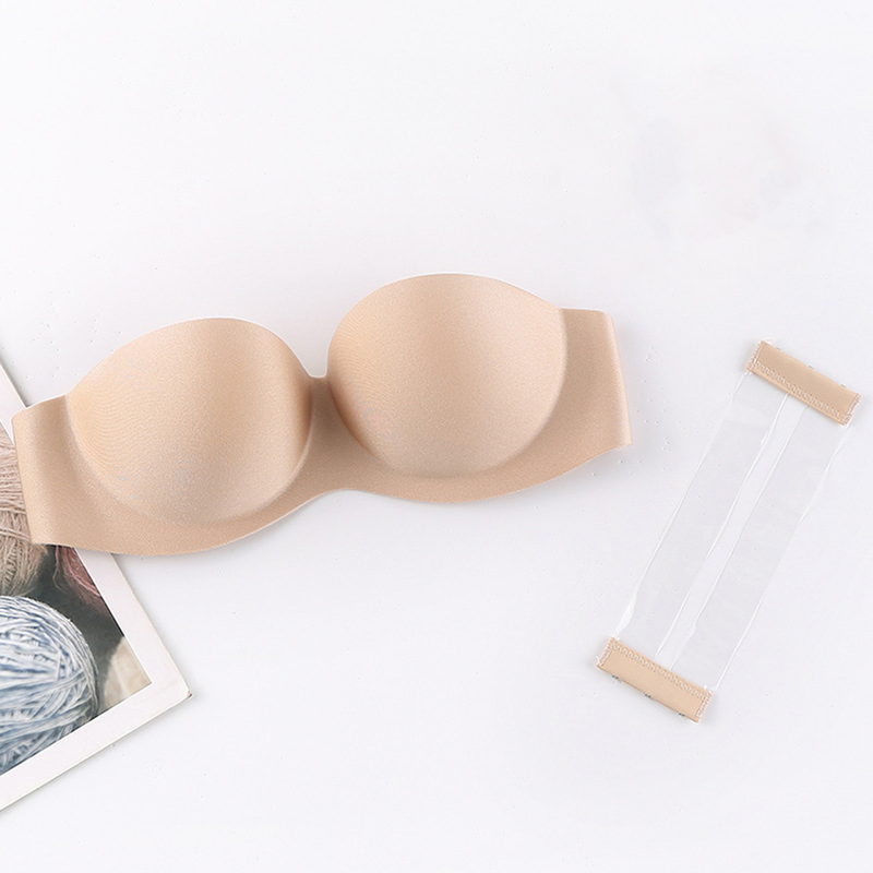 Weizhifu femei sutien invizibil fără bretele sutien fără fir dintr-o bucată respirabil corset push up lenjerie intimă non-alunecare bralette lenjerie intimă feminină_voghion.com