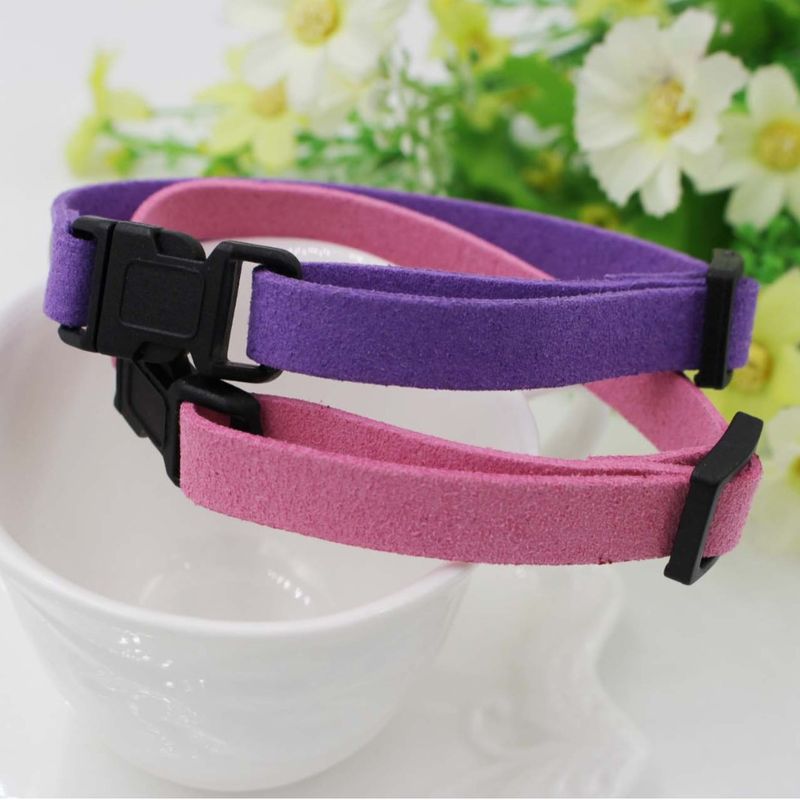 Papillon in velluto coreano, collare per animali domestici, regolabile, accessori fatti a mano con fiocco per cani_voghion.com