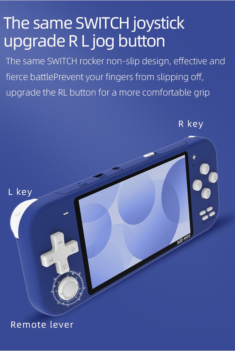 Video Game Consoles New Overlord Boy X20 Mini Handheld PSP Retro Handheld Nostalgic Street Fighter FC Electronic Game_voghion.com