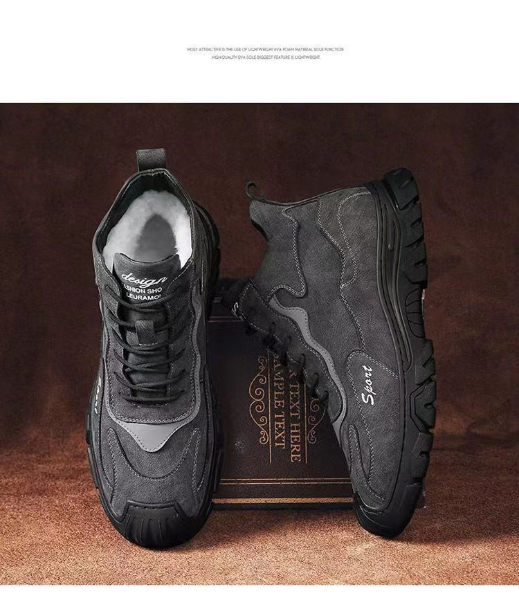Man Comfortable Work Shoes Running Shoes Sneakers Mesh Footgear Footwear_voghion.com