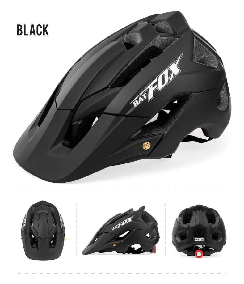 Casco de seguridad para ciclismo de montaña y patineta todoterreno BATFOX_voghion.com