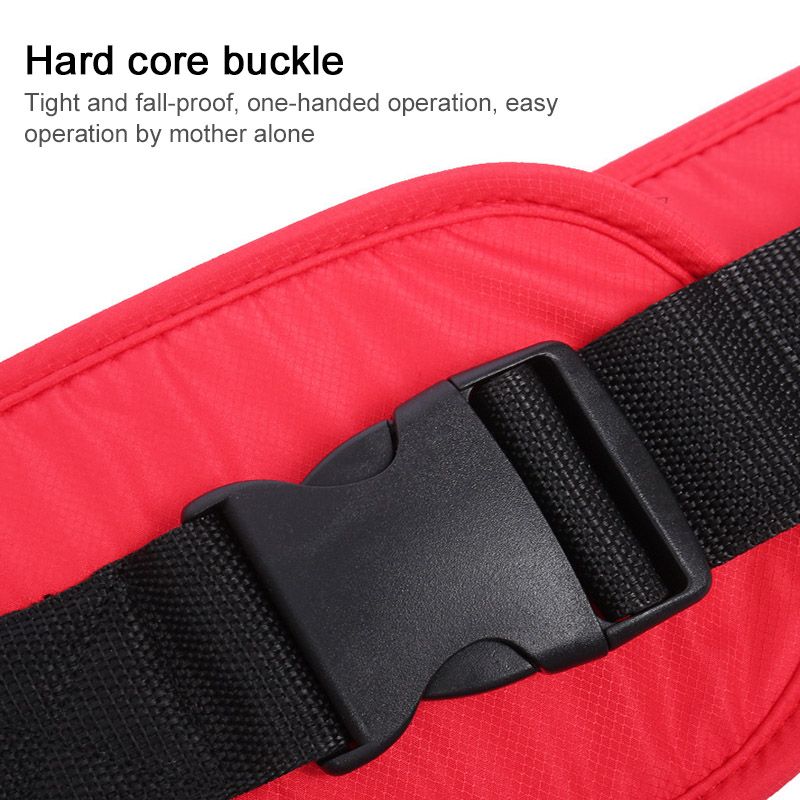 0-48 måneder Ergonomisk bæresele rygsæk med hoftesæde til nyfødte Multifunktion spædbarnsslynge wrap talje skammel Baby kænguru_voghion.com