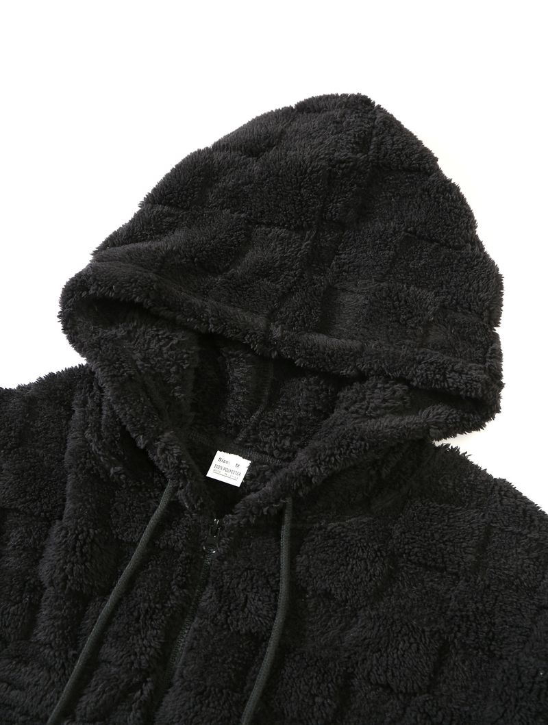 Felpa con cappuccio in pile spesso da uomo, nuova, invernale, casual, alla moda, con cerniera_voghion.com