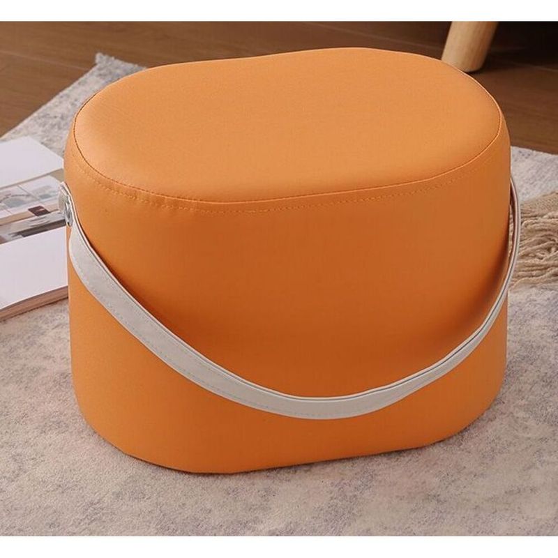 Portable Internet Celebrity Living Room Coffee Table Sofa Low Home Use Children's Footrest Footstool Tech Fabric Shoe_voghion.com